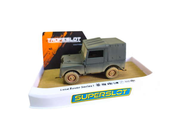 Land Rover Series Green Efecto Sucio