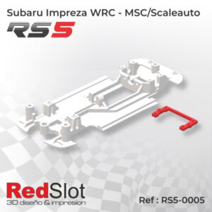 Chasis Lineal 3D RS5 Subaru Impreza WRC Msc/Scaleauto